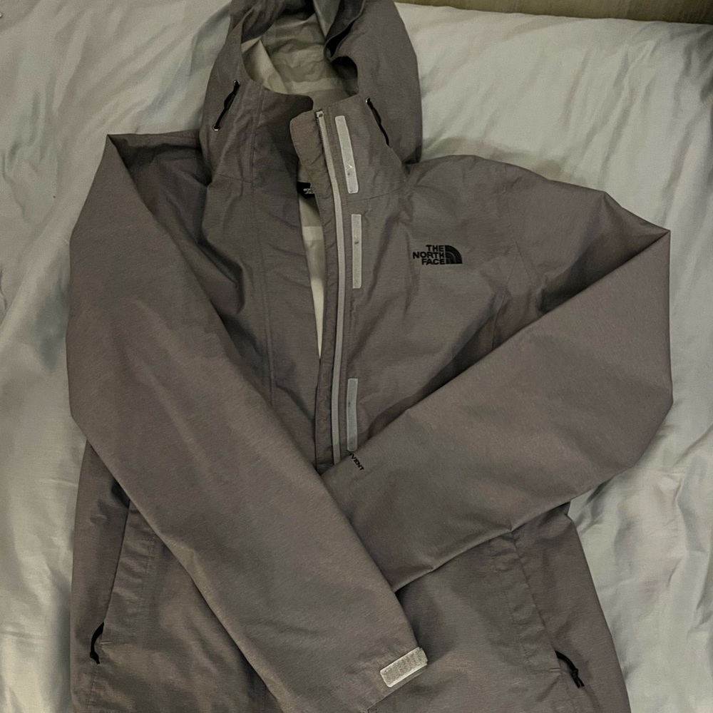 The North Face rain jacket